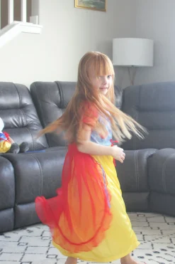 Little Adventures Snow White Nightgown With Red Robe><noscript><img width=