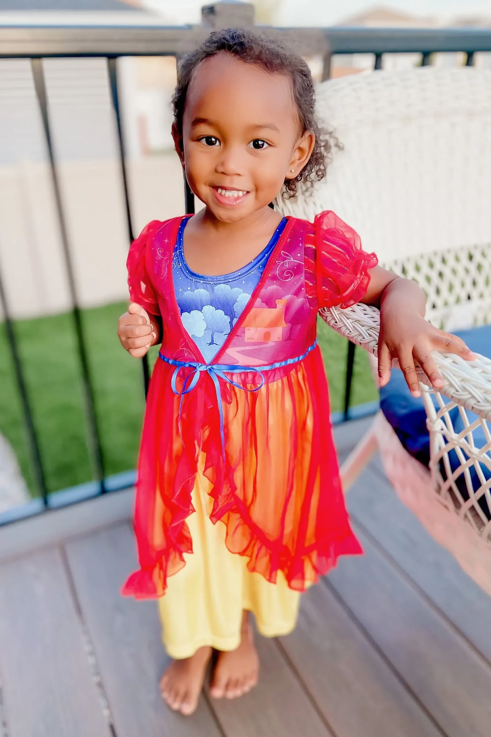 Little Adventures Snow White Nightgown With Red Robe> Nightgowns