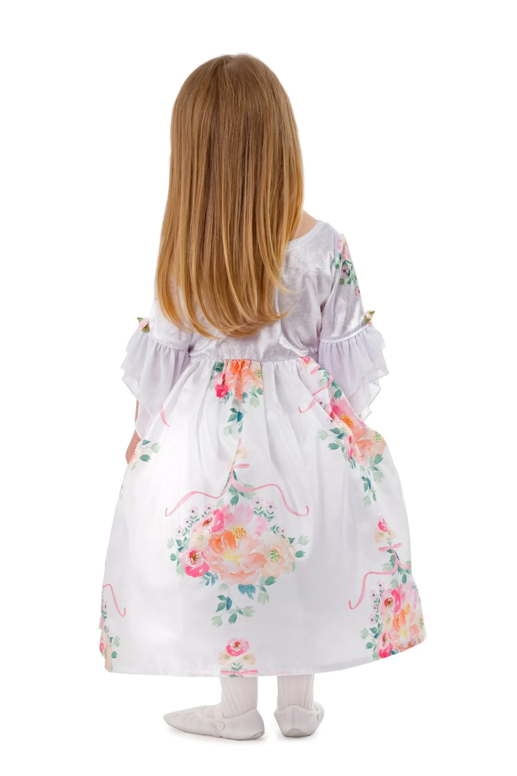 Little Adventures White Floral Beauty> Dresses