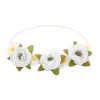 Little Adventures White Flower Headband> Accessories