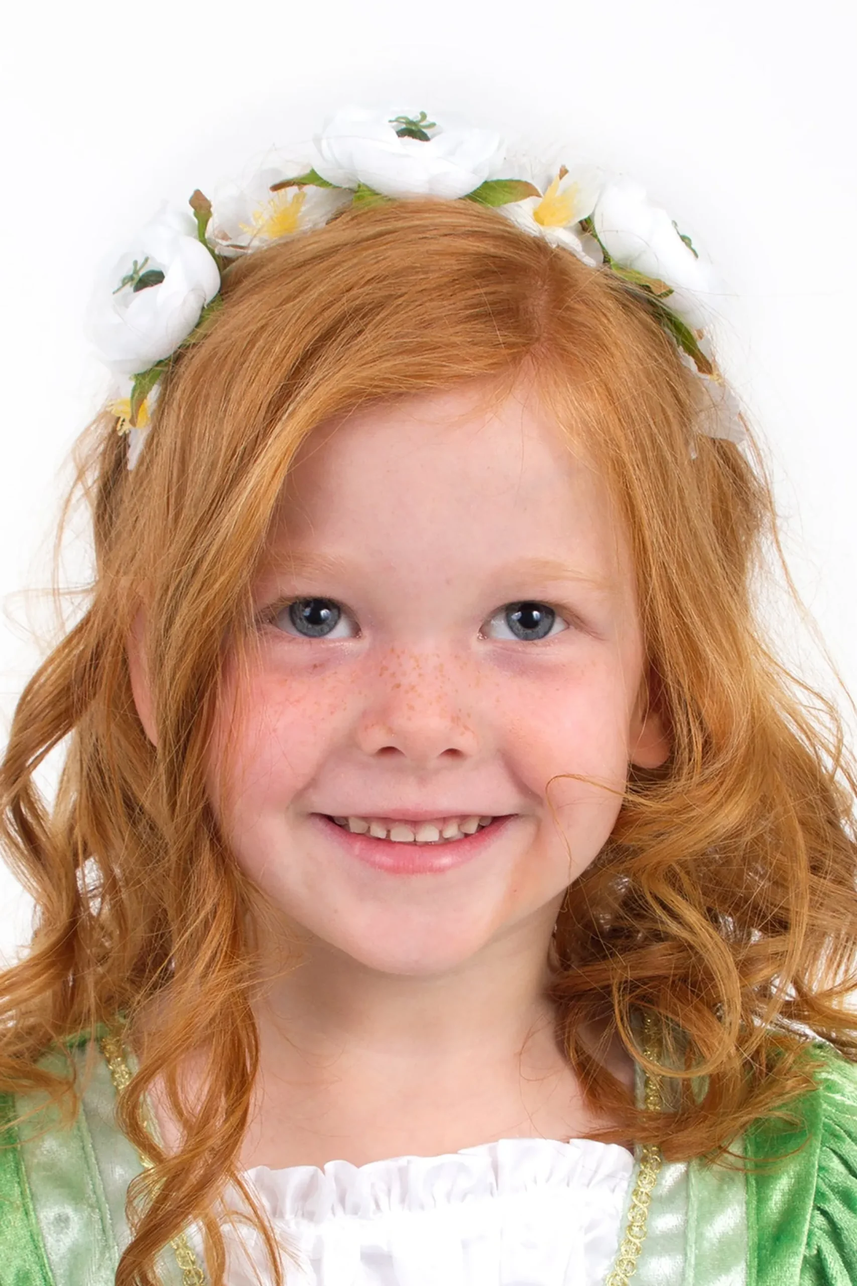 Little Adventures White Flower Headband> Accessories
