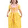 Little Adventures Yellow Beauty Nightgown With Yellow Robe> Nightgowns