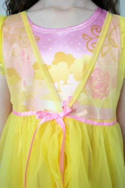 Little Adventures Yellow Beauty Nightgown With Yellow Robe><noscript><img width=