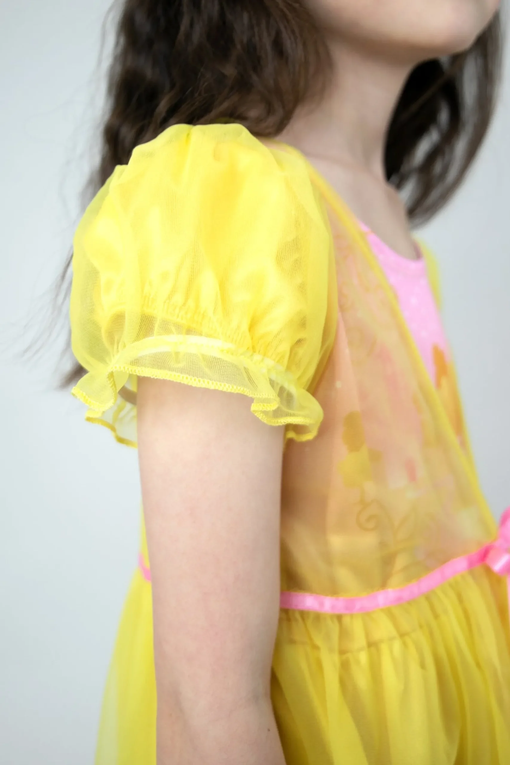 Little Adventures Yellow Beauty Nightgown With Yellow Robe> Nightgowns