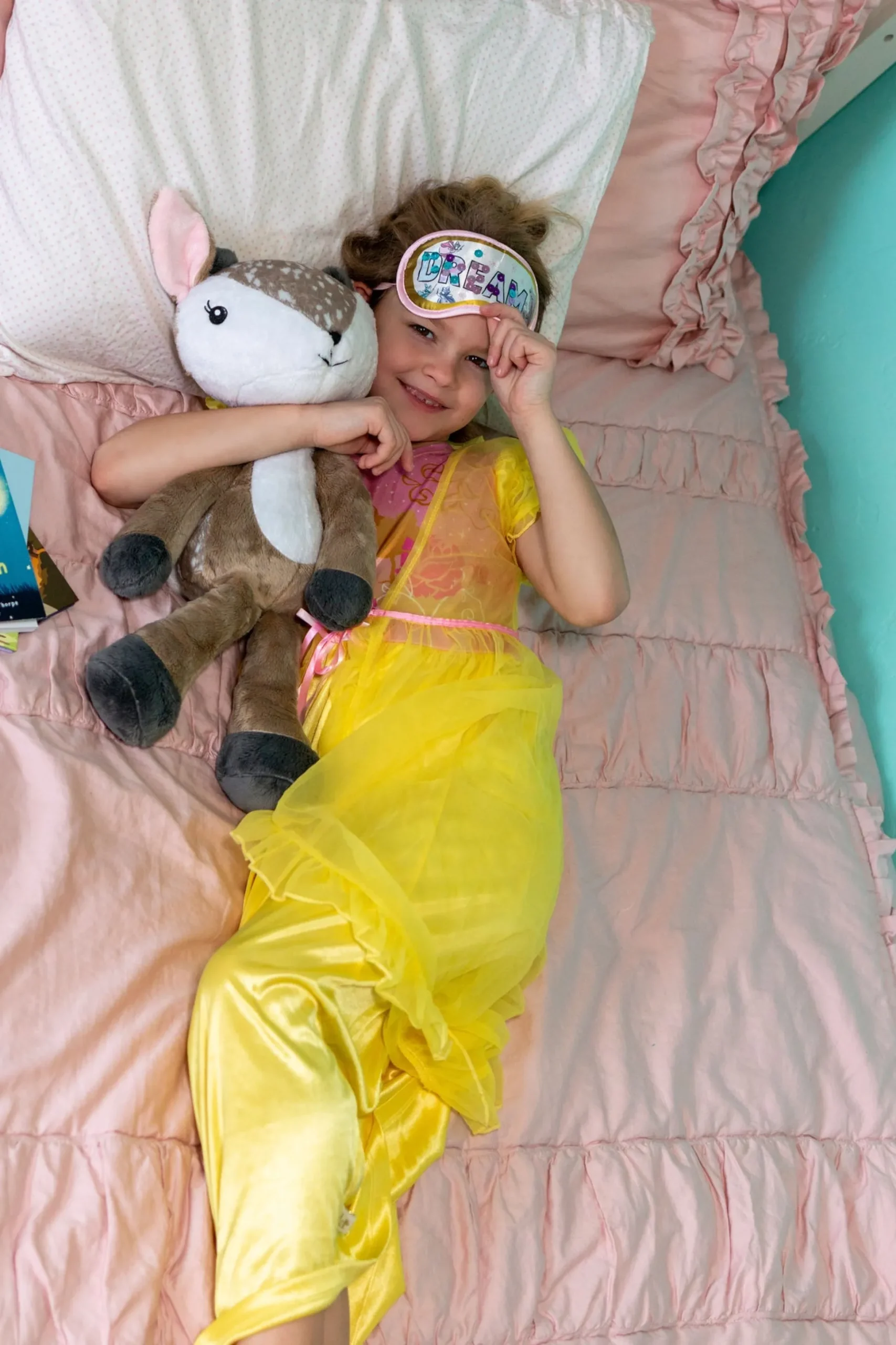 Little Adventures Yellow Beauty Nightgown With Yellow Robe> Nightgowns