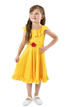 Little Adventures Yellow Beauty Twirl Dress> Twirl Dresses