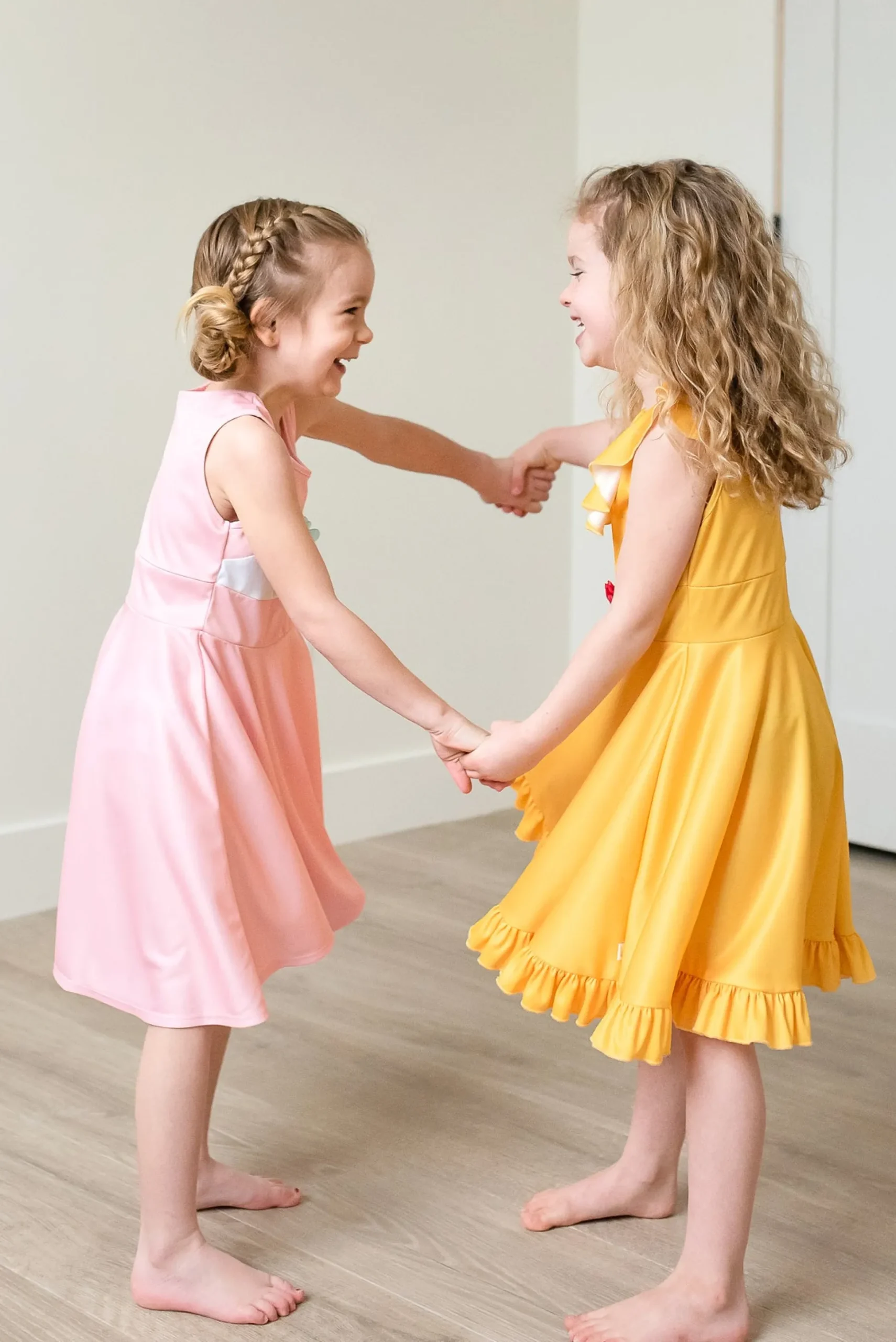 Little Adventures Yellow Beauty Twirl Dress> Twirl Dresses