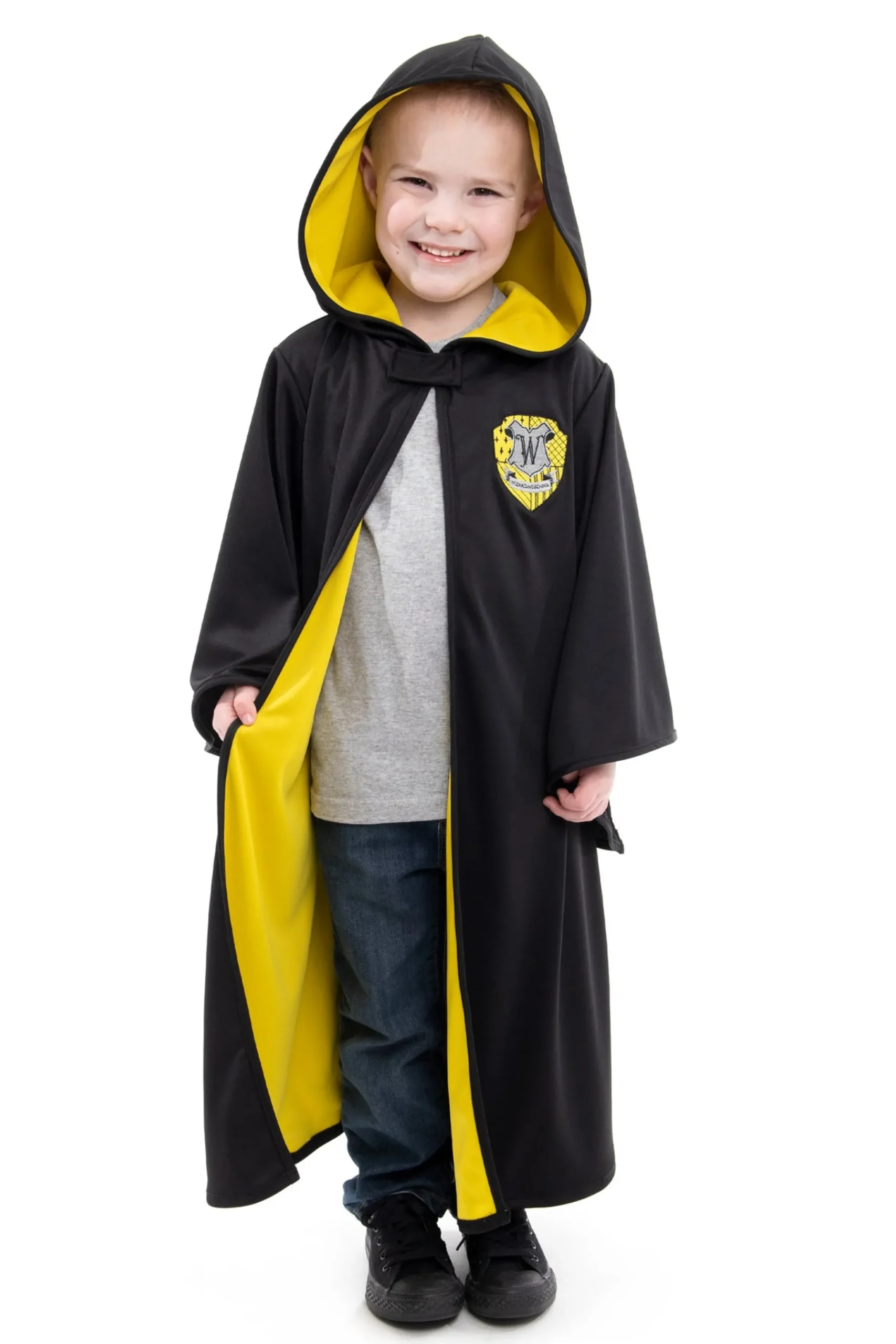 Little Adventures Yellow Hooded Wizard Robe> Dress Ups