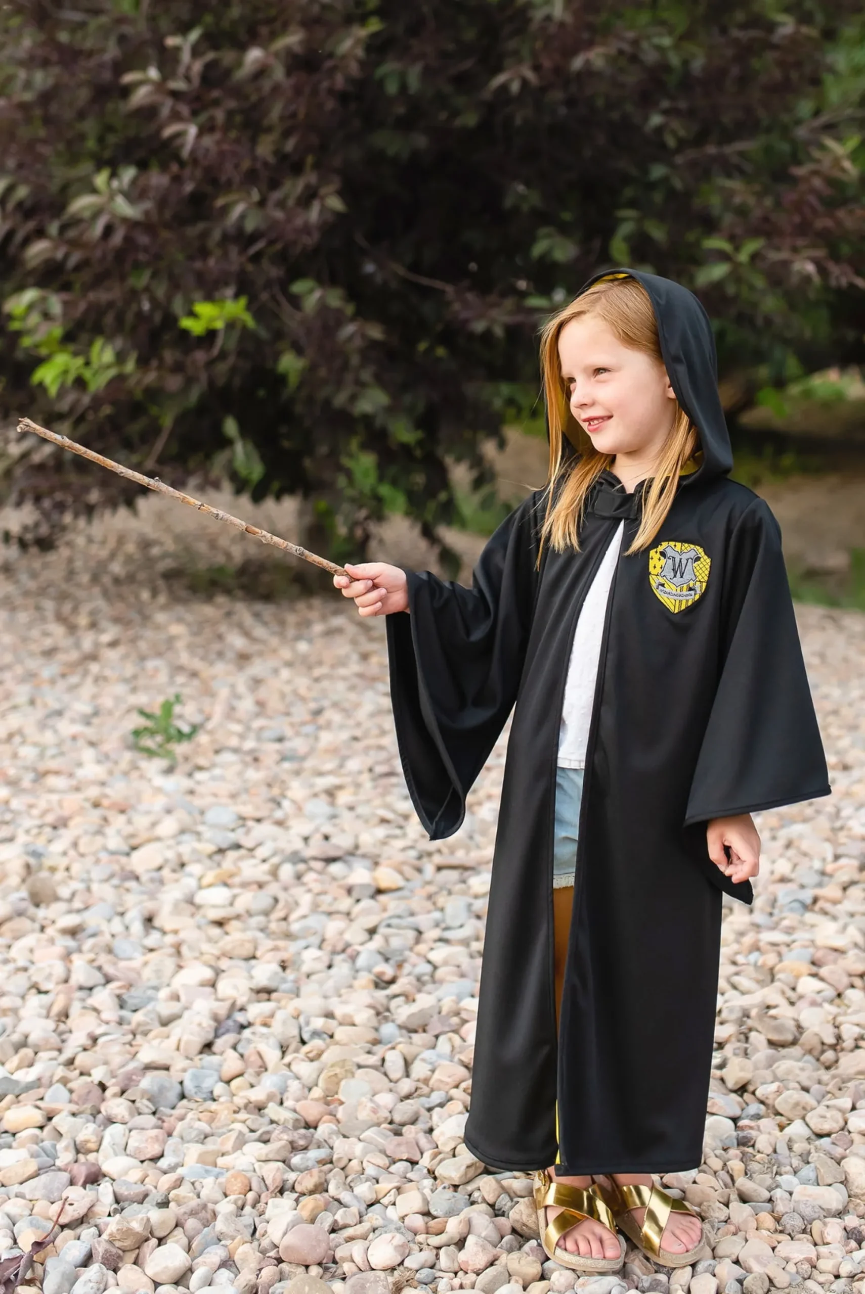 Little Adventures Yellow Hooded Wizard Robe> Dress Ups