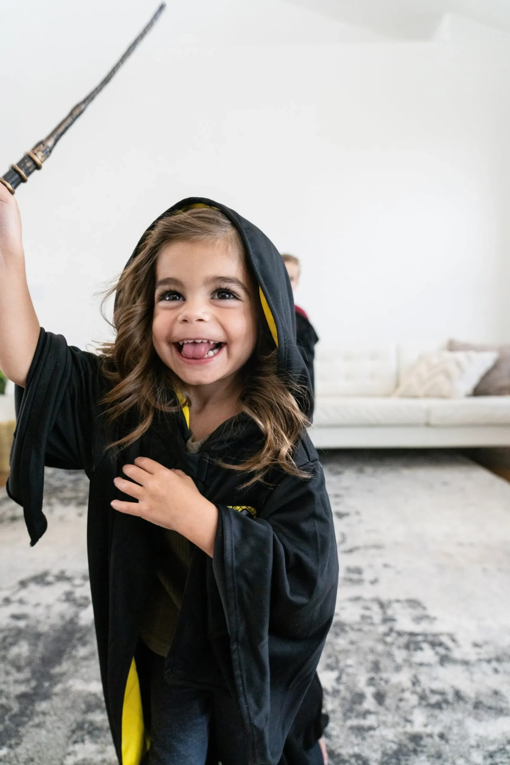 Little Adventures Yellow Hooded Wizard Robe> Dress Ups